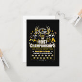 Groene baai het meest kampioenschap kaart (Voorkant / Achterkant in situ)