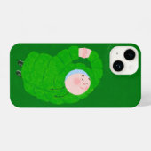 Groene baby iPhone hoesje (Achterkant horizontaal)