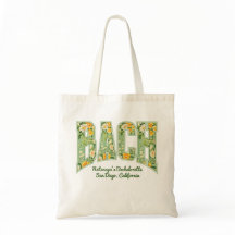 Groene BACH Retro Bloemrijke Bruidsmeisjes Varsity