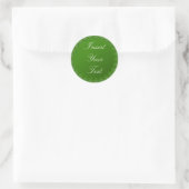 Groene badge sticker (Tas)