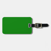 Groene bagagelabel (Voorkant horizontaal)