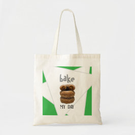 Groene bak mijn dag tote bag