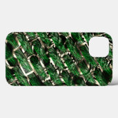 Groene bakstenen effect en donkerste bubbels? Case-Mate iPhone case (Achterkant (horizontaal))