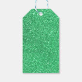 Groene ballonhond gunstlabels cadeaulabel (Achterkant)