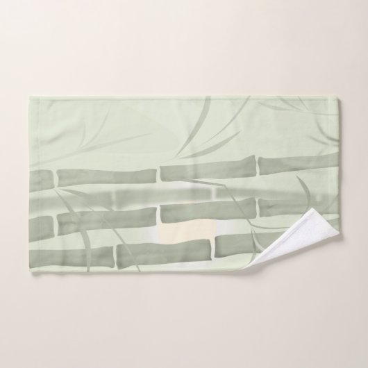 Groene bamboe bad handdoek (Handdoek)