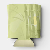 Groene bamboe blikjeskoeler (Achterkant)