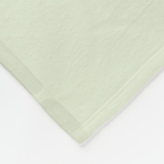 Groene bamboe fleece deken (Hoek)