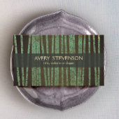 Groene Bamboe Holistic Therapist Healer Visitekaartje