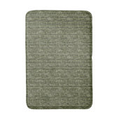 Groene Bamboe Kunst Patroon Badmatten (Voorkant Verticaal)