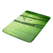 Groene bamboe met Bleke lampjes achterin Badmat (Gekanteld)