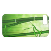 Groene bamboe met Bleke lampjes achterin Case-Mate iPhone Case (Achterkant (Horizontaal))