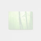 Groene bamboe met Bleke lampjes achterin Post-it® Notes (Voorkant)