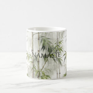 Groene Bamboe Mindfulness Yoga Koffiemok