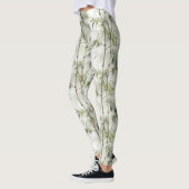 Groene Bamboe Mindfulness Yoga Leggings (Links)
