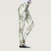Groene Bamboe Mindfulness Yoga Leggings (Rechts)