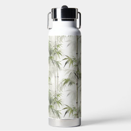 Groene Bamboe Mindfulness Yoga Waterfles
