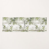 Groene Bamboe Mindfulness Yogamat (Voorkant (horizontaal))