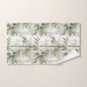 Groene Bamboe Sereniteit Bad Handdoek (Handdoek)