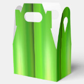 Groene bamboe set bedankdoosjes (Geopend)