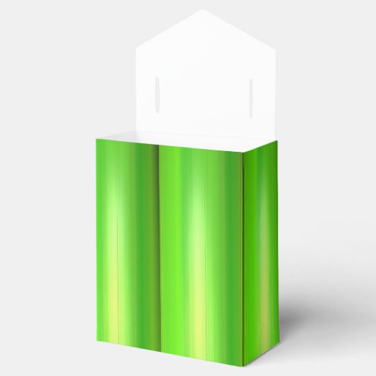 Groene bamboe set bedankdoosjes (Geopend)