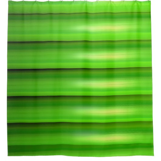 Groene bamboe set douchegordijn (Voorkant)