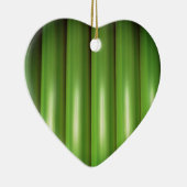 Groene bamboe set keramisch ornament (Rechts)