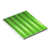 Groene bamboe set notitieblok (Schuin)