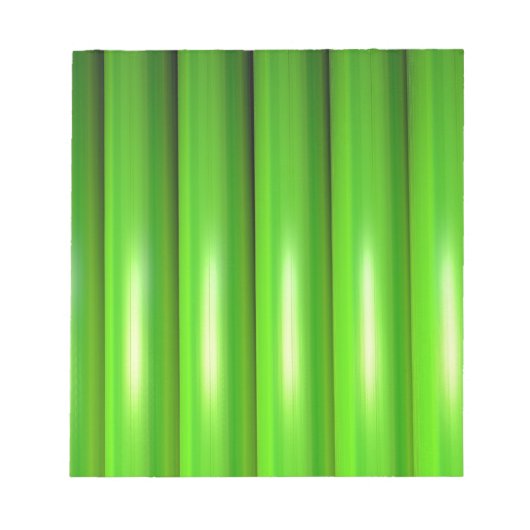 Groene bamboe set notitieblok (Voorkant)