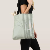 Groene bamboe tote bag (Dichtbij)