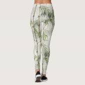 Groene Bambooserene Leggings (Achterkant)