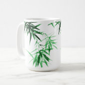 Groene Bambootak Koffiemok (Voorkant links)