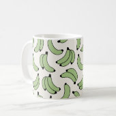 Groene Banaan Cabana Speelse Tropen Koffiemok (Voorkant links)
