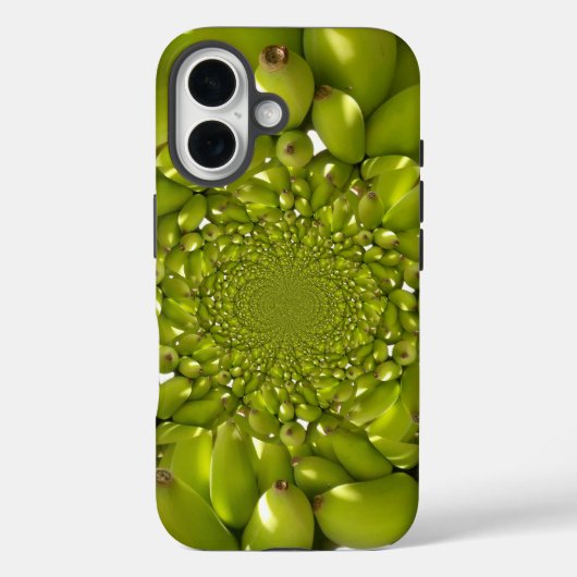 Groene Banaan Kaleidoscoop Art Print/Graphic Case-Mate iPhone Case (Achterkant)