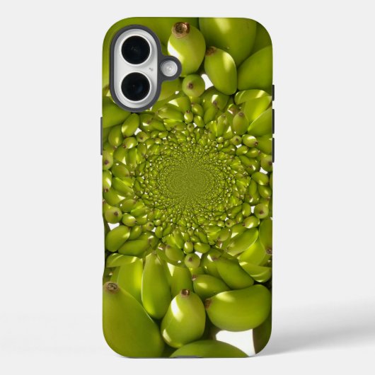 Groene Banaan Kaleidoscoop Art Print/Graphic Case-Mate iPhone Case (Achterkant)