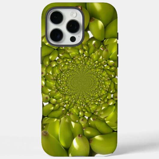 Groene Banaan Kaleidoscoop Art Print/Graphic Case-Mate iPhone Case (Achterkant)