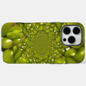 Groene Banaan Kaleidoscoop Art Print/Graphic Case-Mate iPhone Case (Achterkant (horizontaal))