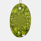 Groene Banaan Kaleidoscoop Art Print/Graphic Keramisch Ornament (Links)