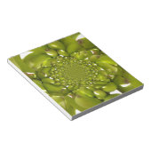 Groene Banaan Kaleidoscoop Art Print/Graphic Notitieblok (Schuin)