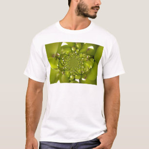 Groene Banaan Kaleidoscoop Art Print/Graphic T-shirt