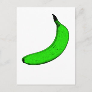 groene bananen briefkaart