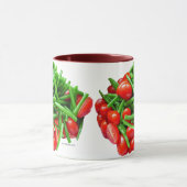 Groene bananen en tomaten mok (Midden)