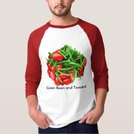 Groene bananen en tomaten t-shirt