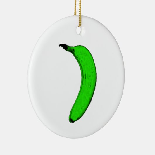 groene bananen keramisch ornament (Rechts)