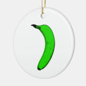 groene bananen keramisch ornament (Links)