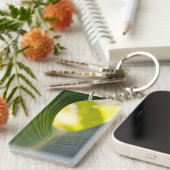 groene bananenblad sleutelhanger (Voorkant Rechts)