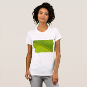 Groene bananenblad t-shirt (Voorkant volledig)
