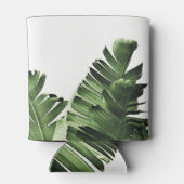 Groene bananenbladeren blikjeskoeler (Achterkant)