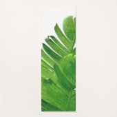 Groene bananenbladeren yogamat (Voorkant)