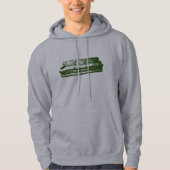 groene bank hoodie (Voorkant)
