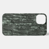 Groene Bark Camo iPhone Case Hoesje (Achterkant horizontaal)